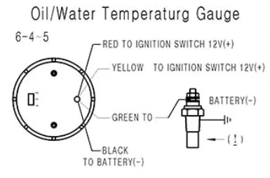 2'' 52mm 40-140 Degrees celsius 12V Water Temp Gauge Celsius 7 Colors Pointer Water temperature meter With Stepper Motor