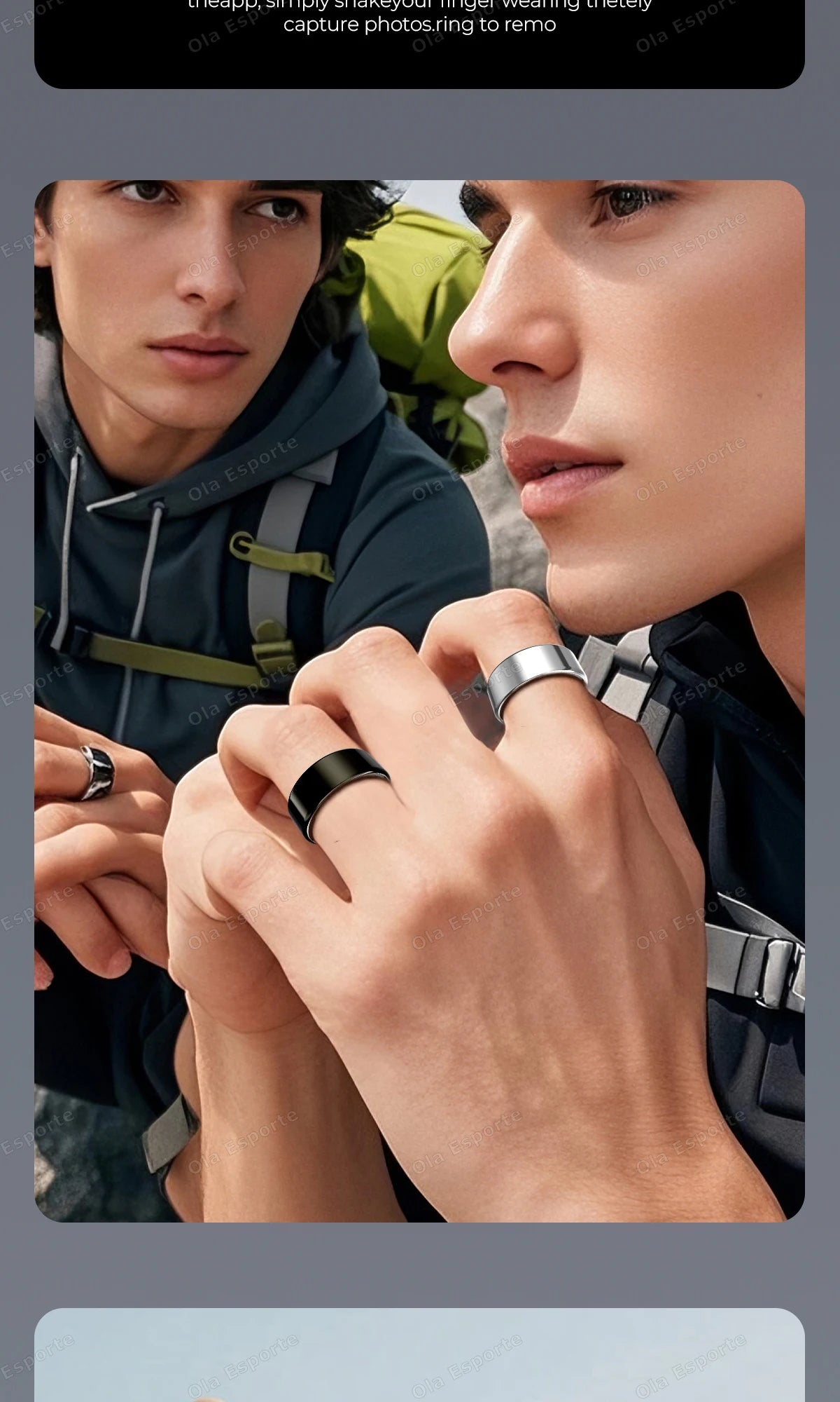2025 New For Xiaomi Smart Ring Men Women, Heart Rate and Blood Oxygen Monitor Smartring IP68 & 5ATM Waterproof, Multi-sport Mode