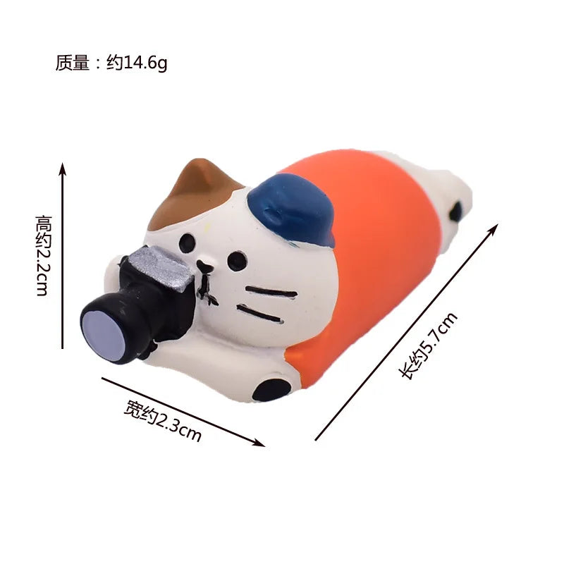 Zakka Japan Bookstore Stationery Series Desktop Decoration Creative Small Ornaments Resin Craft Toys Collectible Gifts