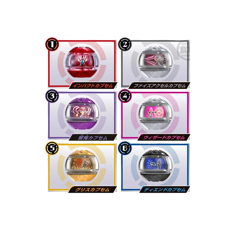 Genuine  Bandai Kamen Rider ZEZTZ (ZZZ) DX GP Rider Capsem 01 Dream Capsule – Ryuki & Blade Collaboration Accessories Toy GIft
