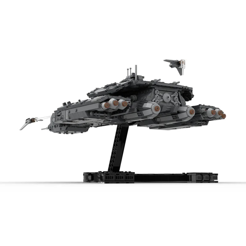Daedalus Deep Space Carrier Model MOC Building Blocks Technology Aircraft Bricks Science Fiction Aircraft DIY Assemble Toys Gift