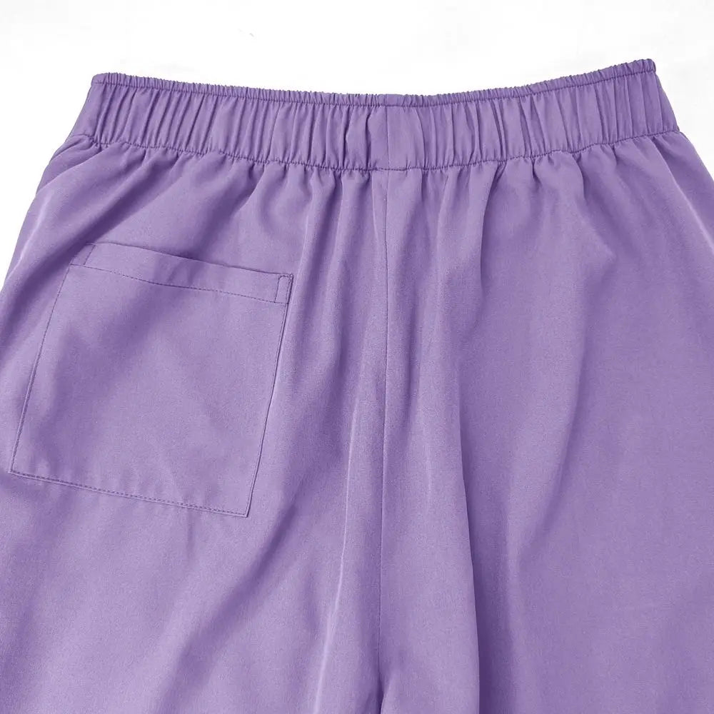 Soft Pink Clinical Uniform with Pockets Scrub Top & Pants Woman Pharmacy Workwear Work Clothes Healthcare Scrubs Sets Veterinary