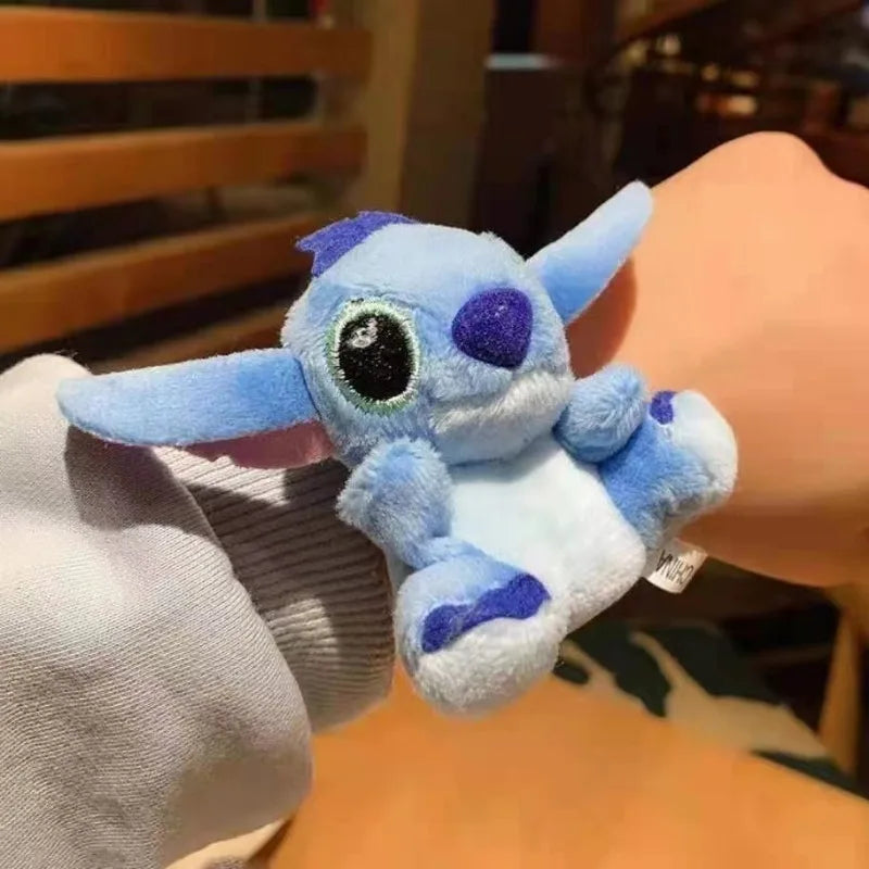 Kawaii Lilo & Stitch Wristband Cute Cartoon Stitch Kids Snap Circle Plush Wristband Doll Accessory Wedding Party Holiday Gift
