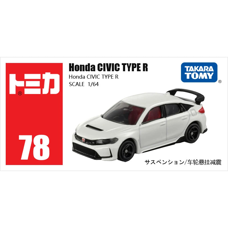 Takara Tomy Tomica 1/64 Mini Diecast Alloy Model Car Toys Metal Sports Vehicles Various Styles Gifts for Children Toys for Boys