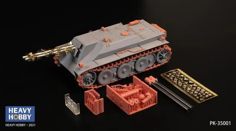 Heavy Hobby 3D Print kit PK-35001 1/35 WWII Rutscher Panzerkleinzerstorer Model Kit