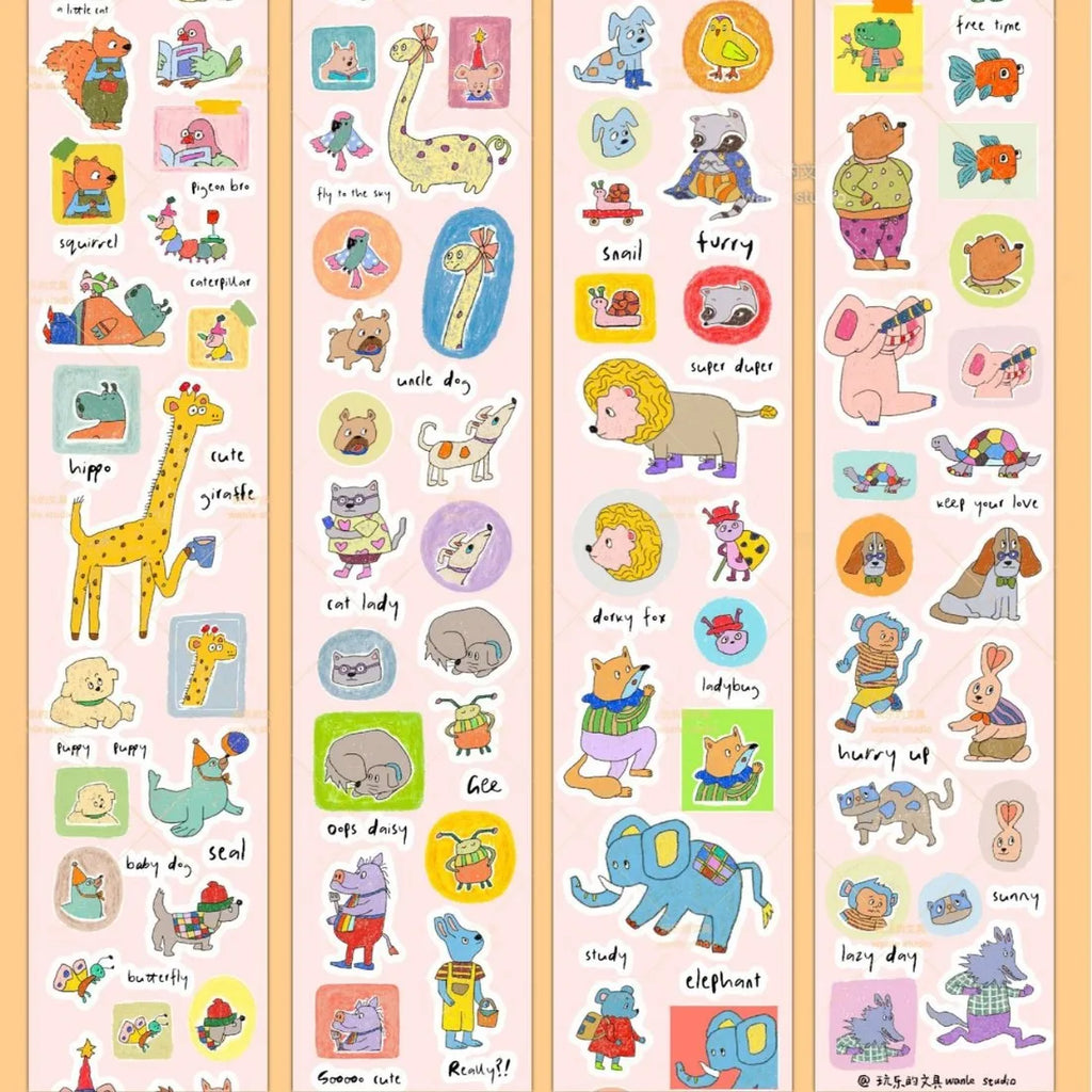 1pcs/1lot Decorative Adhesive Tapes Playful stationery Scrapbooking DIY Paper Japanese Stickers