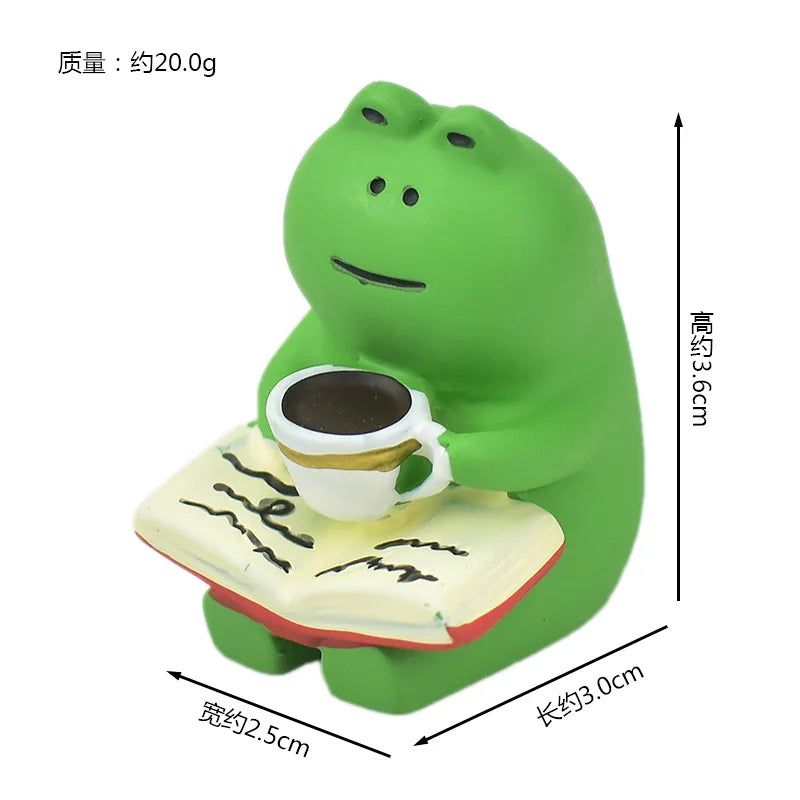 Zakka Japan Bookstore Stationery Series Desktop Decoration Creative Small Ornaments Resin Craft Toys Collectible Gifts