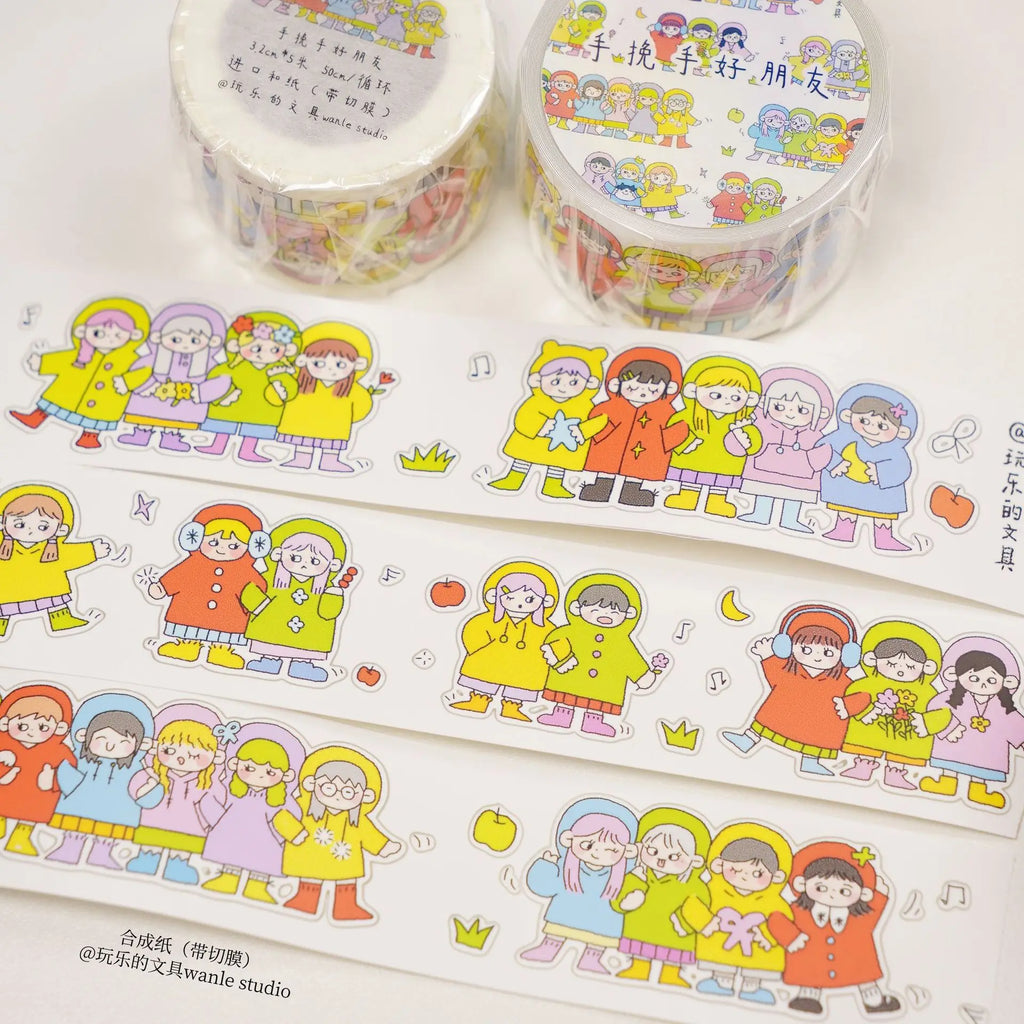 1pcs/1lot Decorative Adhesive Tapes Playful stationery Scrapbooking DIY Paper Japanese Stickers