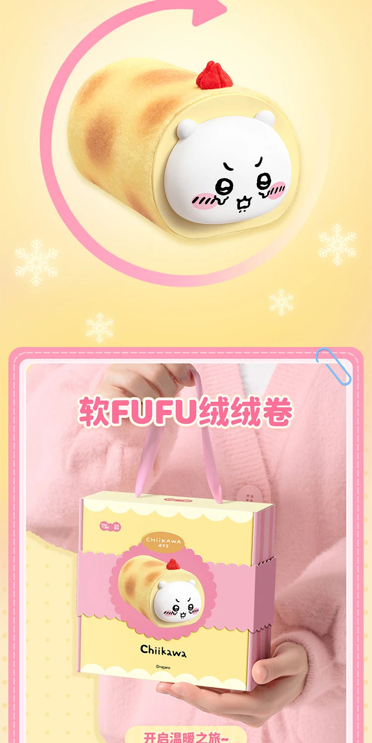 New Martube Chiikawa Hand Warmer Handheld Portable Mini Self Heating Charging Hand Warmer Hachiware Peripheral Girl Birthday Gif
