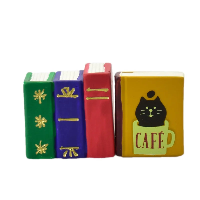 Zakka Japan Bookstore Stationery Series Desktop Decoration Creative Small Ornaments Resin Craft Toys Collectible Gifts
