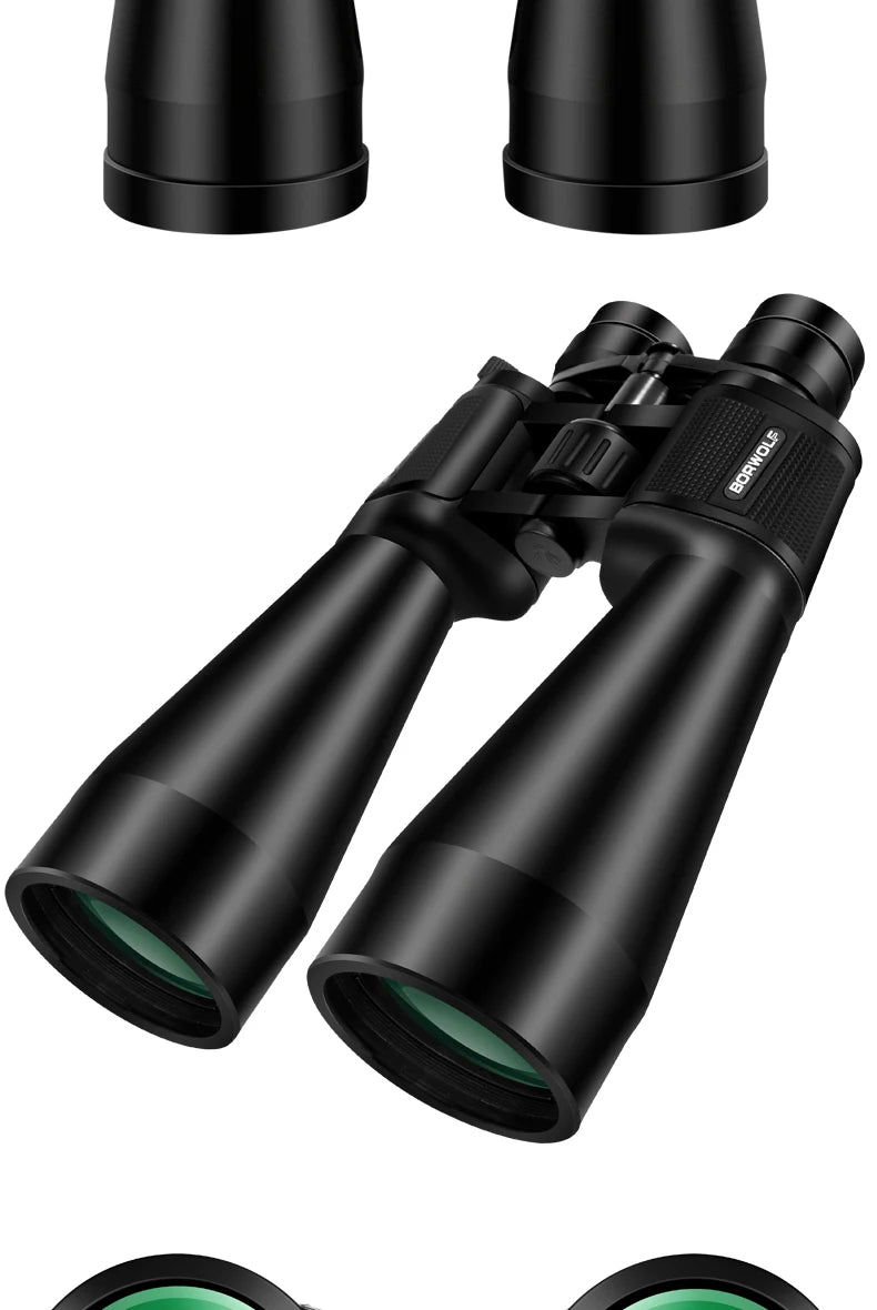 BORWOLF 20-60X70 Binoculars High Magnification  Long Range Zoom 60 Times  Hunting   Astronomical Telescope HD Professiona  Zoom