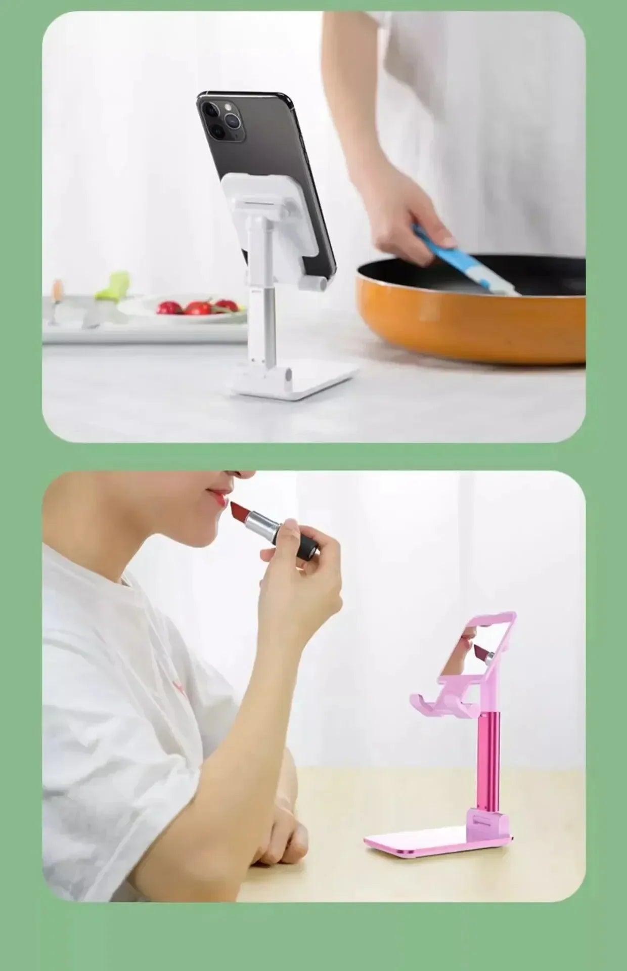 Uniwersalny kreatywny uchwyt na telefon komórkowy Pulpit Leniwy tablet na żywo Nocny składany przenośny uchwyt podporowy