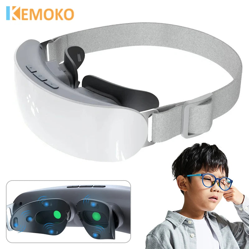 Electric Eye Massager 4D Smart Electric Eye Massage Instrument Eyes Care Glasses Beauty For Strain Massage Relief Health Care