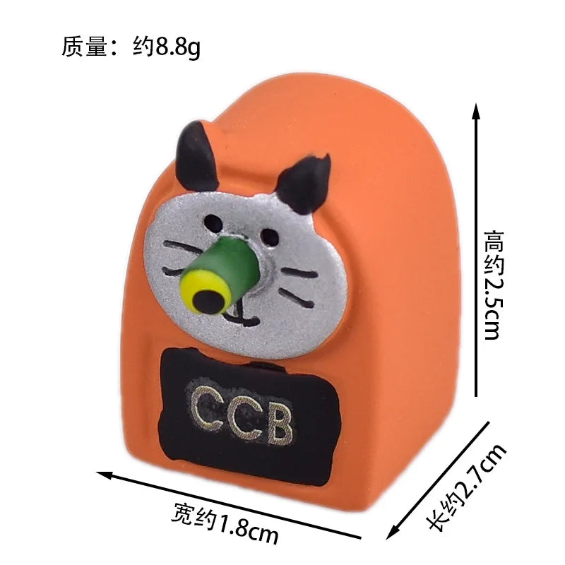 Zakka Japan Bookstore Stationery Series Desktop Decoration Creative Small Ornaments Resin Craft Toys Collectible Gifts