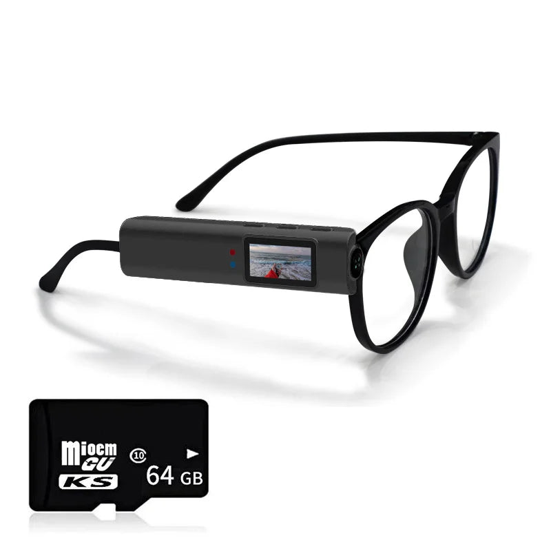 Xiaomi 4K Mini FPV Eyeglasses Video Shooting Micro-camera HD WiFi Intelligent Headset Glasses Video&Sound Recording WiFi APP