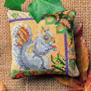 ZC114 Cross stitch kits Cross-stitch embroidery sets Needlework set threads Pin Needle Cushion Biscornu Counted Cross-Stitching