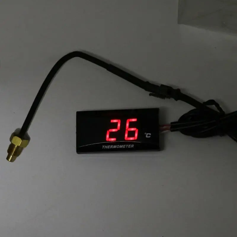 Motorcycle KOSO Water Temperature Mini Meter LCD Digital Screen Universal Sensor Thermomete Temp Gauges Scooter Racing D7YA