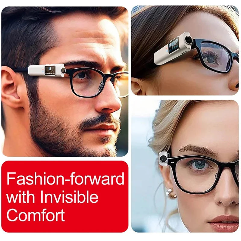 Xiaomi 4K Mini FPV Eyeglasses Video Shooting Micro-camera HD WiFi Intelligent Headset Glasses Video&Sound Recording WiFi APP