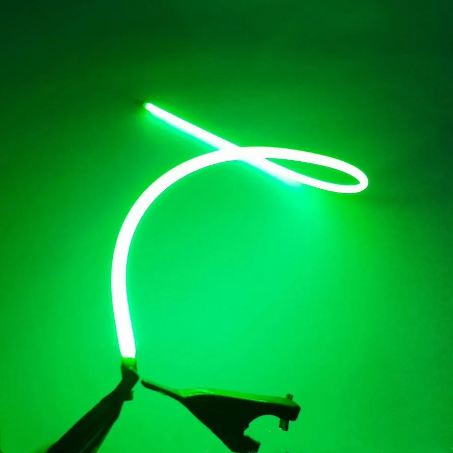 LED Same End Filament Flexible Ultra Slim 3V Spiral Bulb Filament Retro Edison Bulb Lamp Parts Diode Lighting Strip Decoration