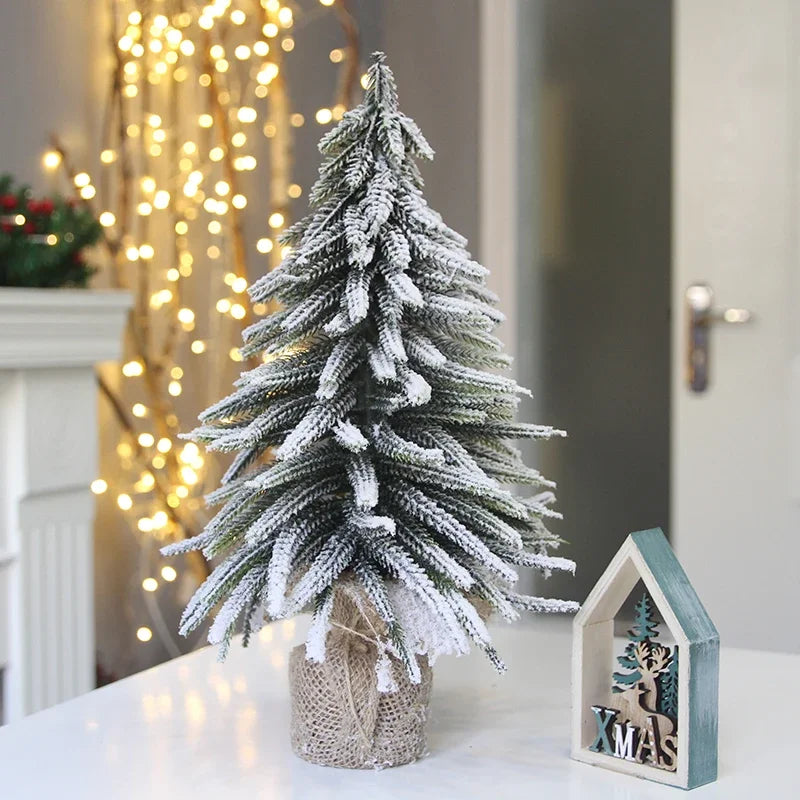 2019 Christmas Artificial mini Xams tree tabletop display window restaurant front desk store decorations small arbol de navidad