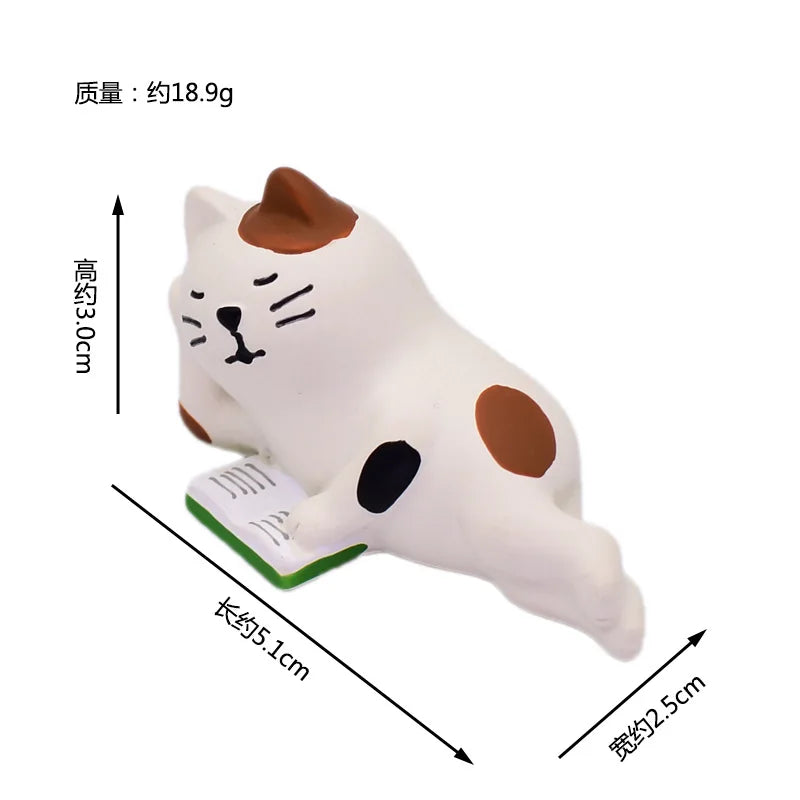 Zakka Japan Bookstore Stationery Series Desktop Decoration Creative Small Ornaments Resin Craft Toys Collectible Gifts
