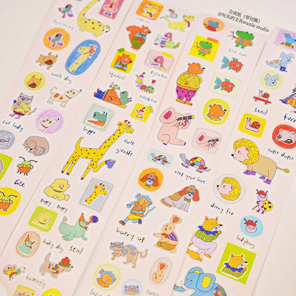 1pcs/1lot Decorative Adhesive Tapes Playful stationery Scrapbooking DIY Paper Japanese Stickers