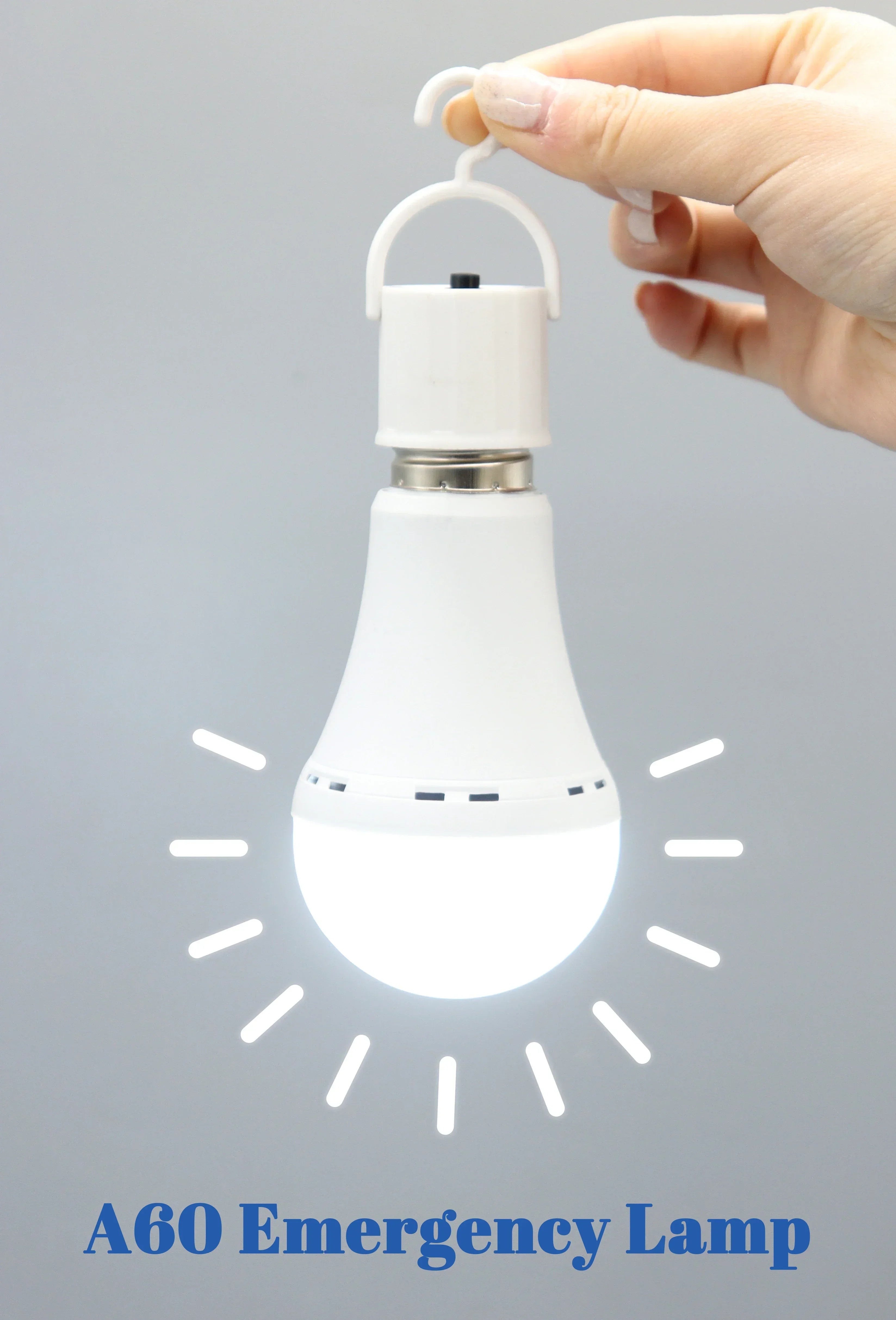 LED Rechargeable Bulb Light E27 7W 1500mAh Emergency Bulb 220V 110V for Home Power Outdoor Camping Failure Porch Garden Lamp