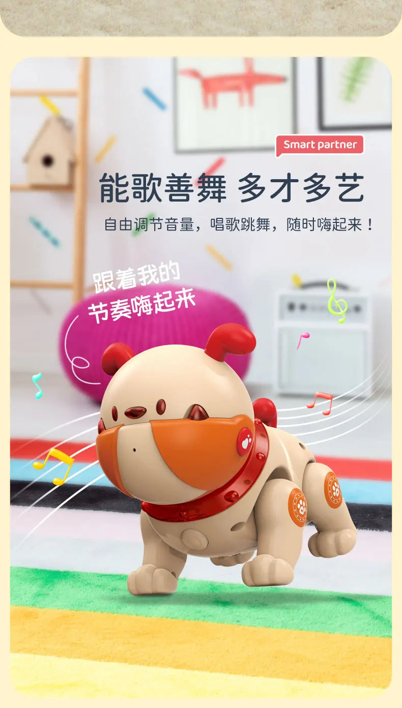 Children's Toy Remote Control Intelligent Robot Dog DIY programming voice interactive electronic pet dog robot model gift