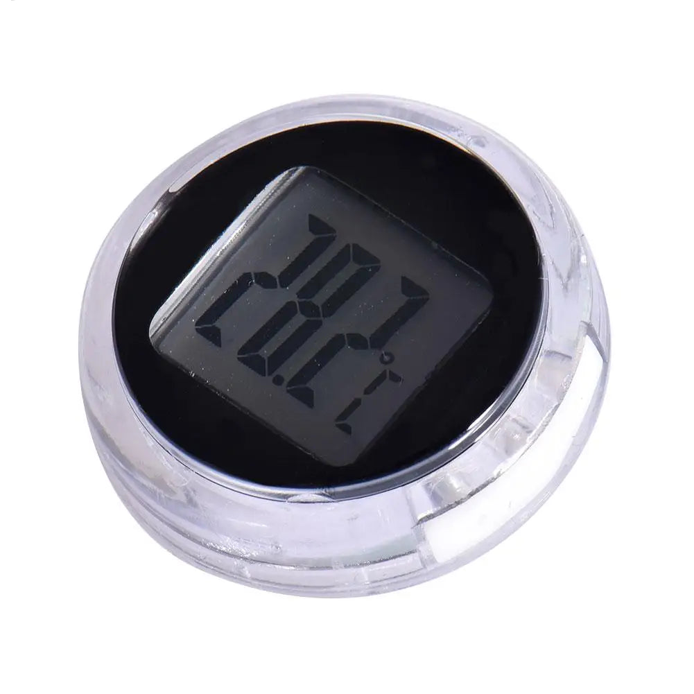 Mini Motorcycle Temperature Gauge Highly Waterproof Stick-On Temperature Meter Gauge Adhesive Pocket Thermometers for Car Auto