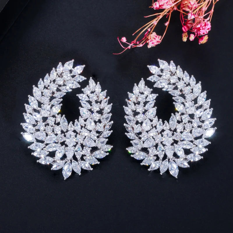 Luksusowy                  Kolczyk                      Biżuteria CZ612