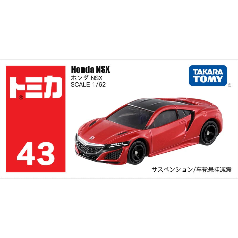 Takara Tomy Tomica 1/64 Mini Diecast Alloy Model Car Toys Metal Sports Vehicles Various Styles Gifts for Children Toys for Boys