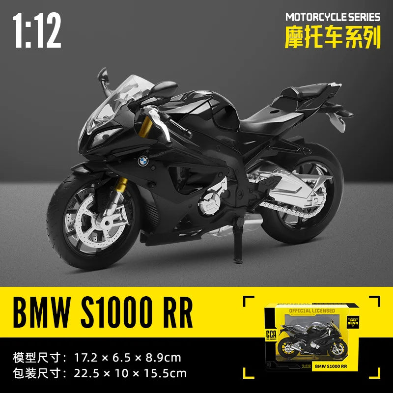 MSZ CCA 1:12 Yamaha YZF-R1 Classic Motorcycle Model Alloy Car Model Toy Car Casting Collection Toy Gift Christmas Gift