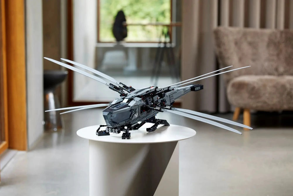 1369PCS Icons Dune Atreides Royal Ornithopter Model Building Blocks Fit 10327 Set Creative Bricks Toy For Kids Gifts