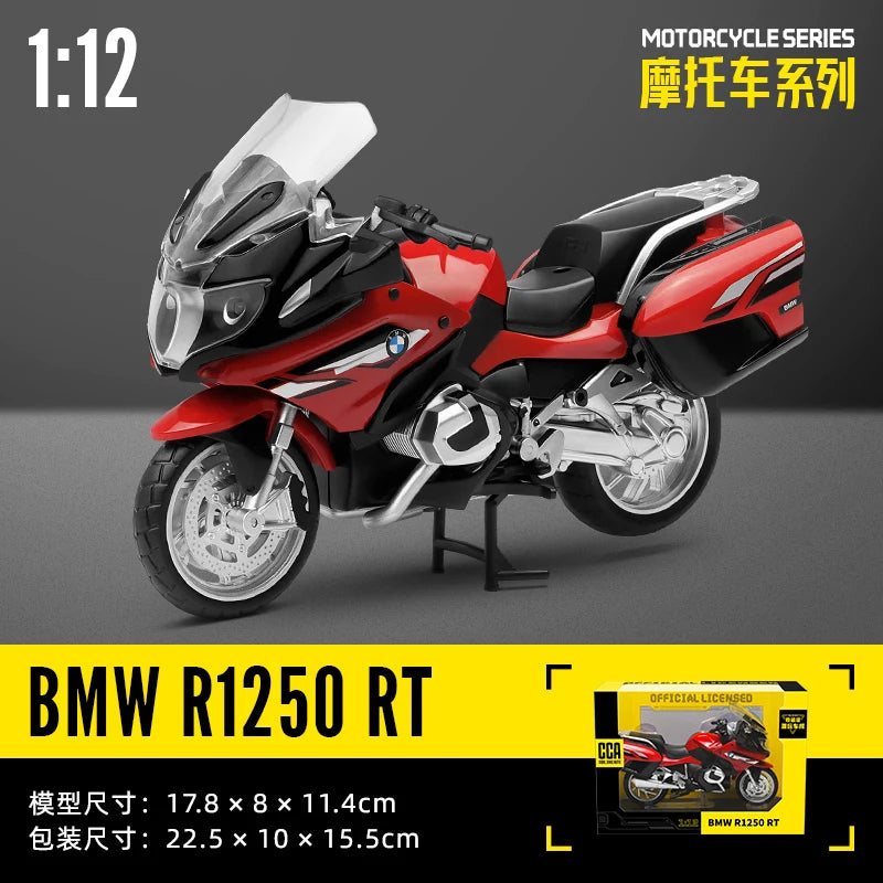 MSZ CCA 1:12 Yamaha YZF-R1 Classic Motorcycle Model Alloy Car Model Toy Car Casting Collection Toy Gift Christmas Gift