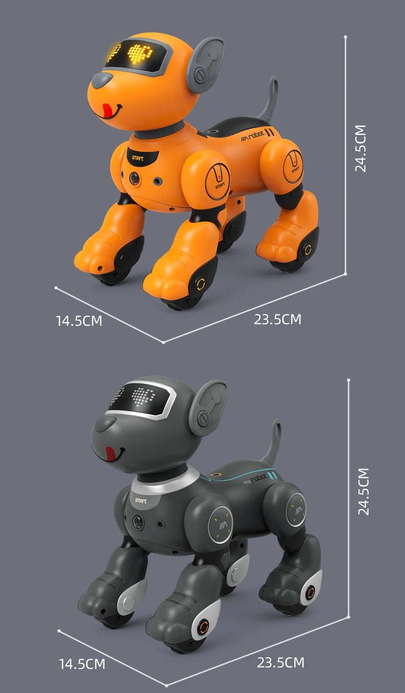 Children's Toy Remote Control Intelligent Robot Dog DIY programming voice interactive electronic pet dog robot model gift