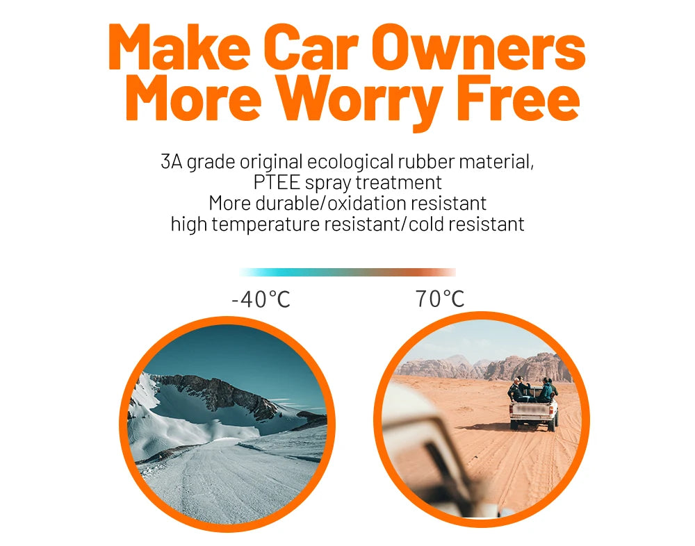 3Pcs Car Wiper For KIA Rio Hatchback Mk3 2011-2017 Front Rear Wiper Blades Brushes Auto Accessories 2013 2014 2015 2016