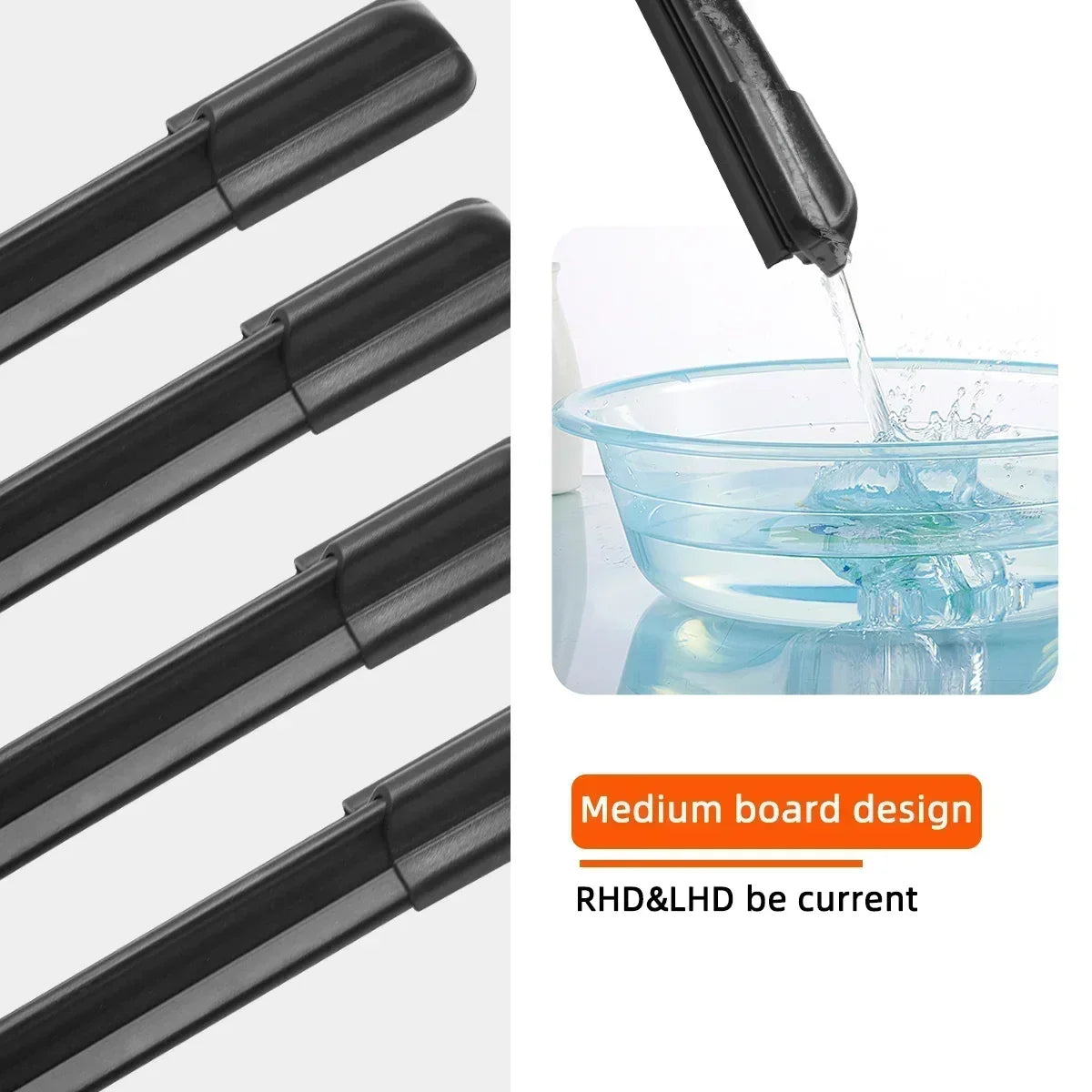 For Renault Kadjar Kangoo MK1 2 Koleos Front Windshield Wiper General Motors Multifunctional Double Rubber Strip Wiper Wholesale