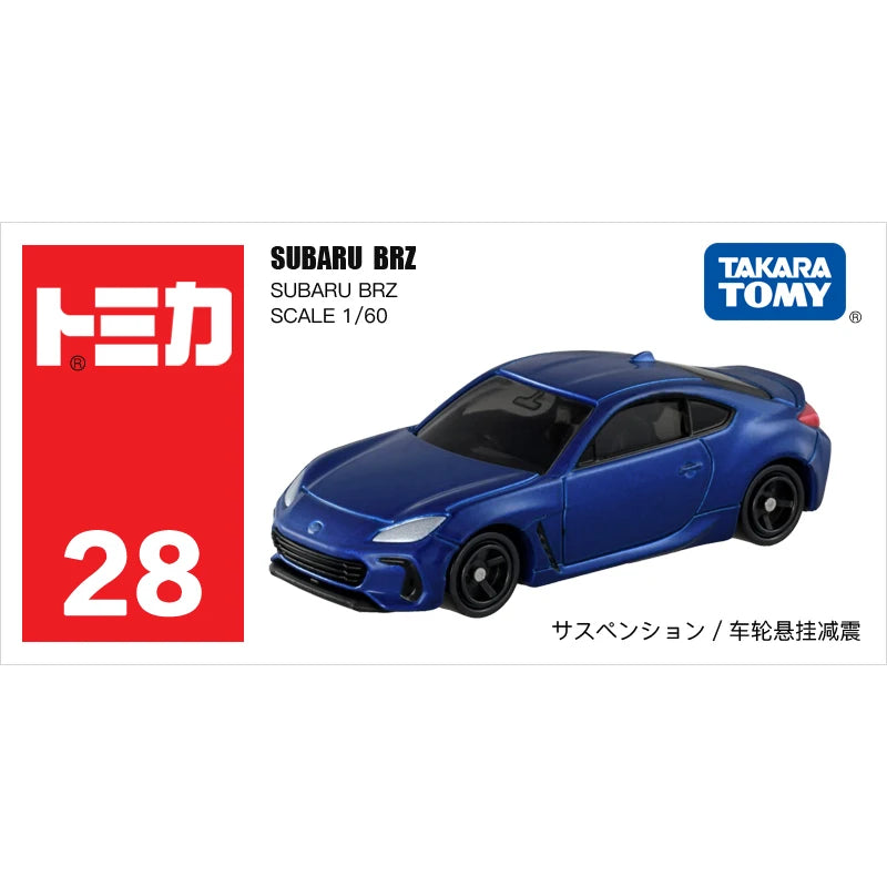 Takara Tomy Tomica 1/64 Mini Diecast Alloy Model Car Toys Metal Sports Vehicles Various Styles Gifts for Children Toys for Boys