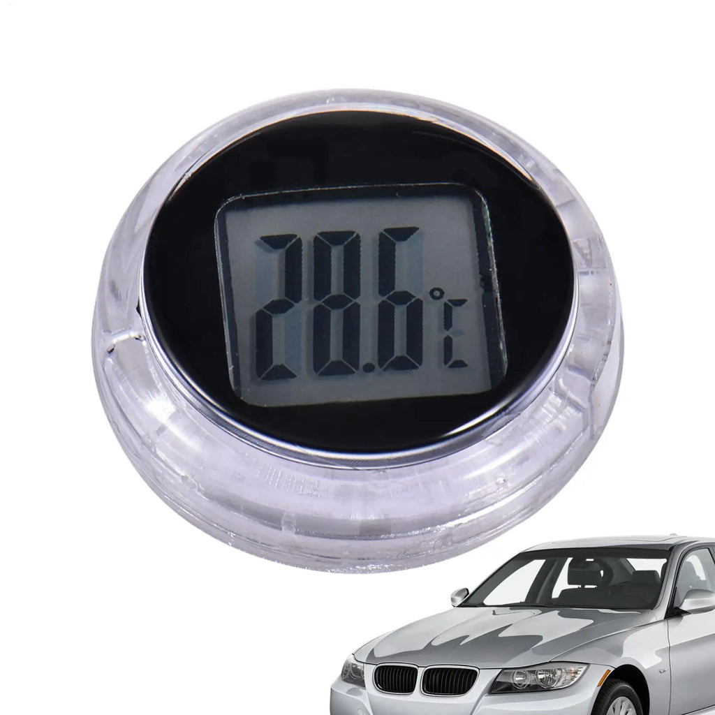 Mini Motorcycle Temperature Gauge Highly Waterproof Stick-On Temperature Meter Gauge Adhesive Pocket Thermometers for Car Auto