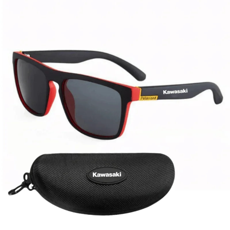 Kawasaki Square Vintage Sport Polarized Sunglasses For Men Women Luxury Brand Designer Sun Glasses Driving Fishing UV400 Eyewea