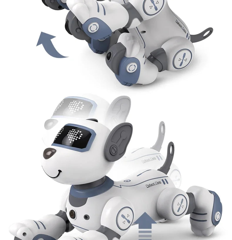 Children's Toy Remote Control Intelligent Robot Dog DIY programming voice interactive electronic pet dog robot model gift