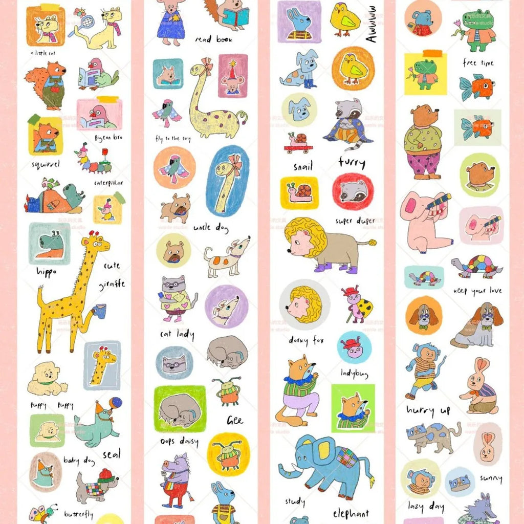 1pcs/1lot Decorative Adhesive Tapes Playful stationery Scrapbooking DIY Paper Japanese Stickers