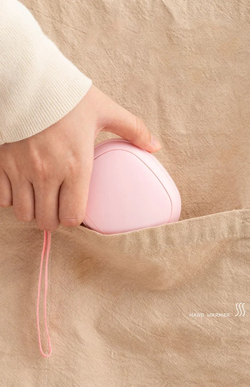 Xiaomi Portable Mini Hand Warmer 3 Level Adjustable Temperature USB Charging Outdoor Durable Double-sided Warmth Artifact Gift