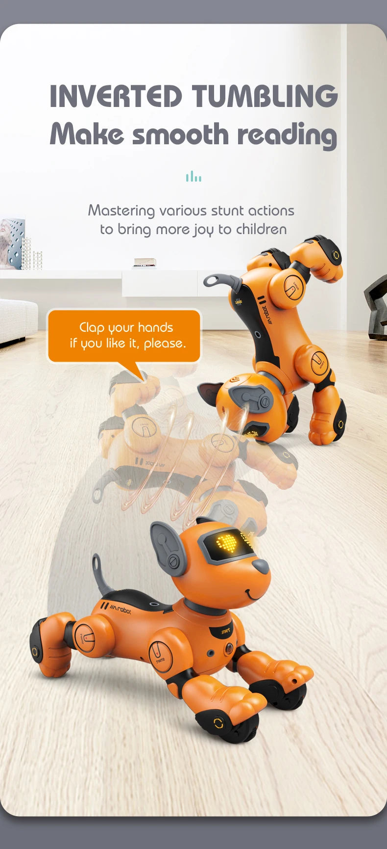 Children's Toy Remote Control Intelligent Robot Dog DIY programming voice interactive electronic pet dog robot model gift