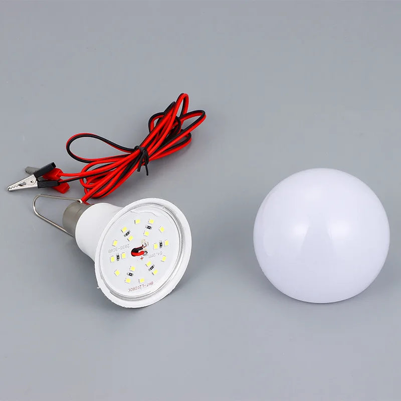 Led Bulb DC 12V 12V-85V 3W 5W 9W 12W 15W 18W With 1.2m Wire Led Lamp 6000K Light Lamp For Home Decoration Led Lamp Home Decor