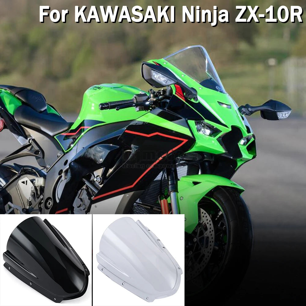 ZX10R 2025 Windshield Windscreen For Kawasaki Ninja ZX-10RR ZX-10R ZX 10RR 10R ZX10RR ZX10R 2024 2023 2021 2022 Wind Deflector