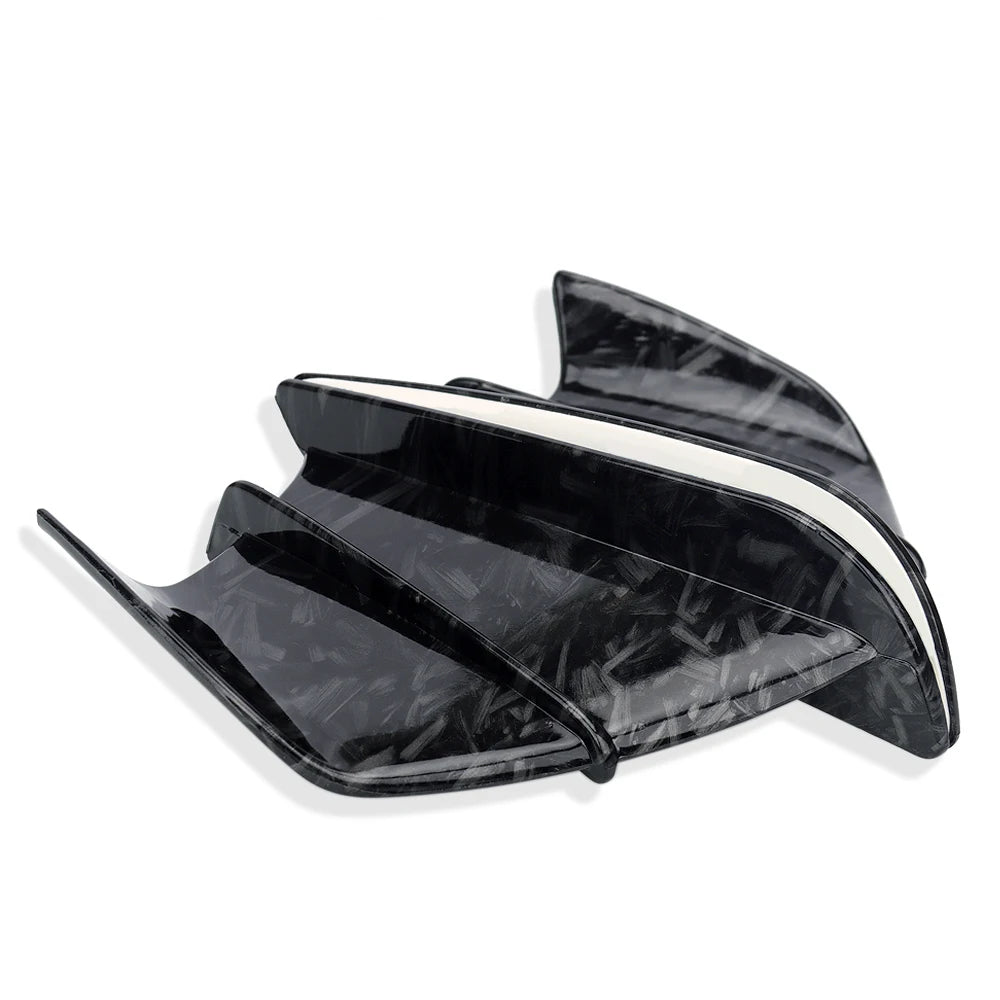 For Kawasaki Ninja ZX6R 636 ZX-25R ZX6RR ZX-6 ZX10R ZX1400 ZX14R ZZR1400 ZZR1100 Motorcycle Winglet Aerodynamic Wing Kit Spoiler