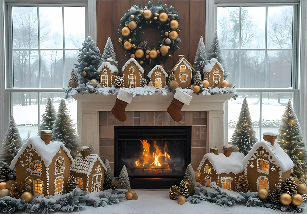 Navidad Decoration Anniversaires Xmas Tree Photography Backdrops Merry Christmas Backgrounds