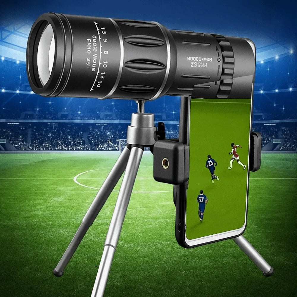 New 16x52 Monocular Telescope High-Power Dual Focus HD Zoom Scope Long Range High Magnification Night Spyglass Telescope Outdoor